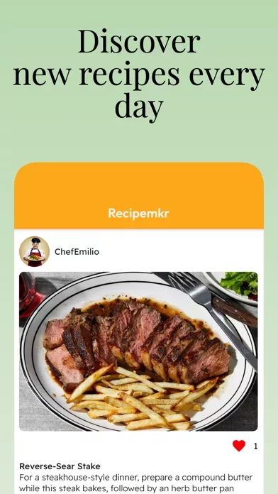 Recipe mkr - Recipe Maker