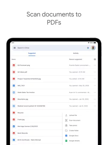 Google Drive – хранилище