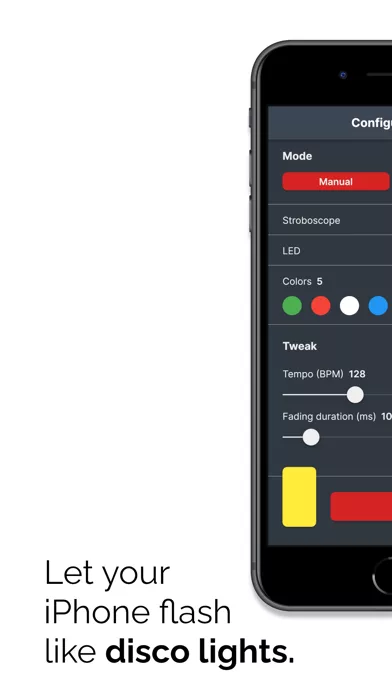 Disco Lights: Strobe App