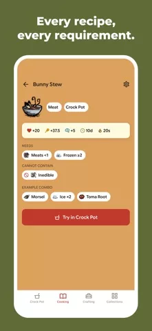Dont Starve Together Cookbook
