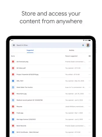 Google Drive – хранилище