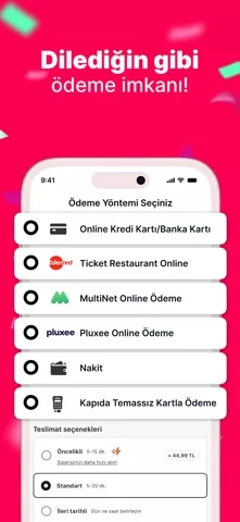 Yemeksepeti: Yemek & Market