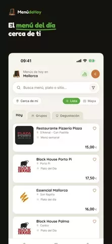 Menú de Hoy