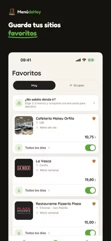 Menú de Hoy