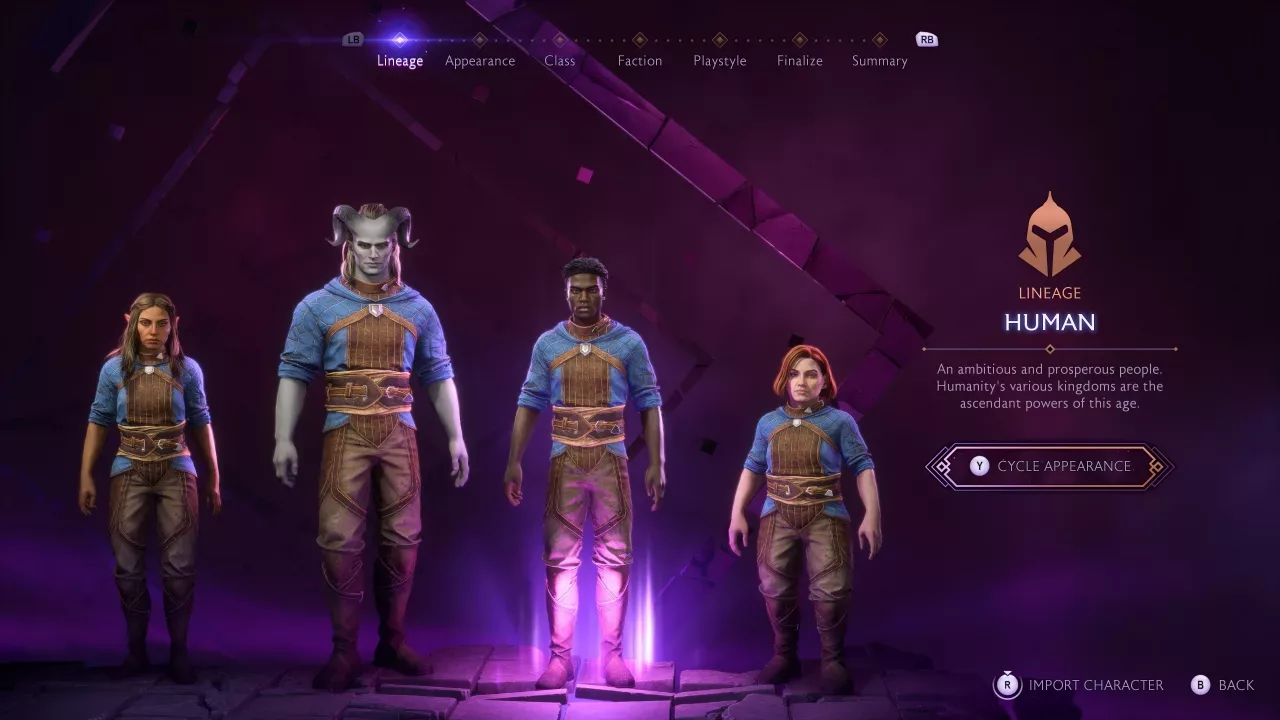 Dragon Age™: The Veilguard Character Creator