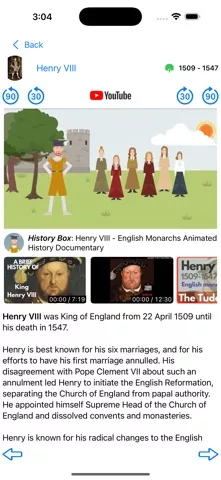 British Reigns: Bios & Videos