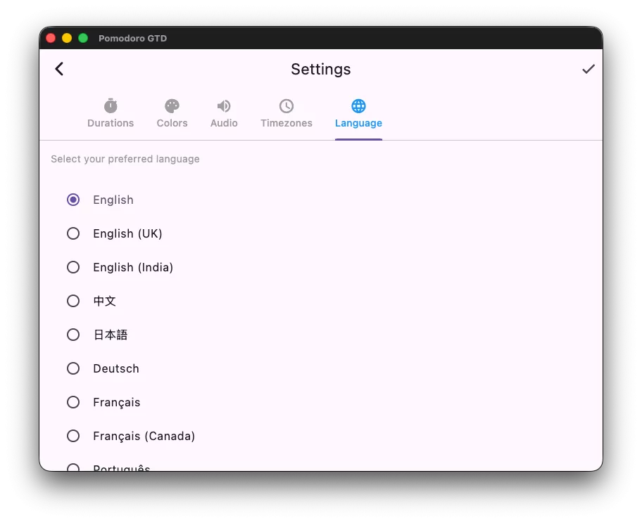 Pomodoro Getting Things Done
