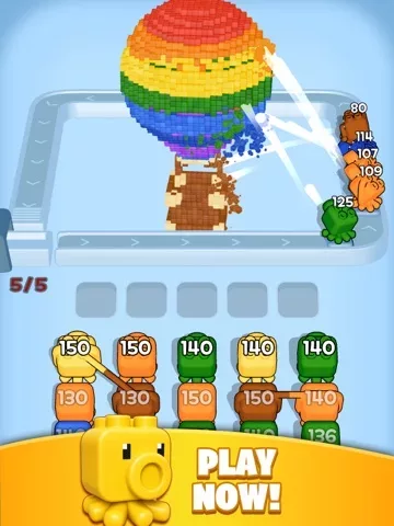 Pixel Town: Cube Blast 3D