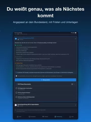 DE.med: FSP & Kenntnisprüfung