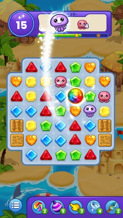 Gem Blast - взрыв игра матч 3