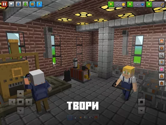 Мир Блоков 3D: Строительство