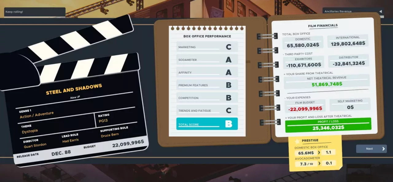 The Executive - Movie Industry Tycoon