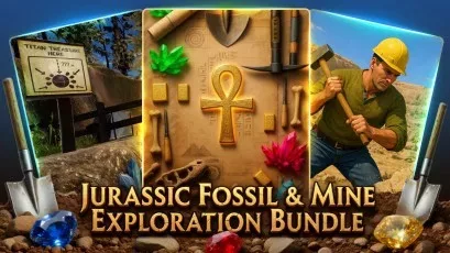 Jurassic Fossil & Mine Exploration Bundle