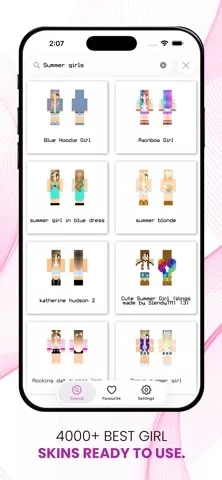Best Girl Skins for Minecraft