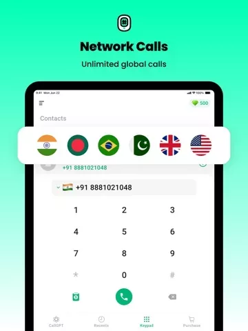 JusCall - Ring Phone Calls