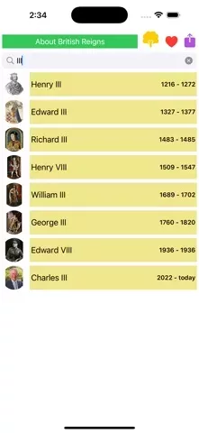 British Reigns: Bios & Videos