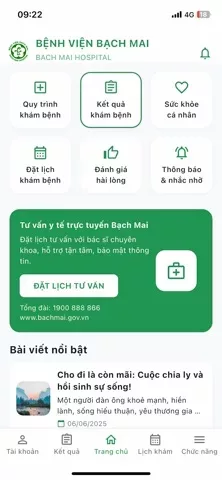 Bach Mai Care - Hồ sơ sức khoẻ