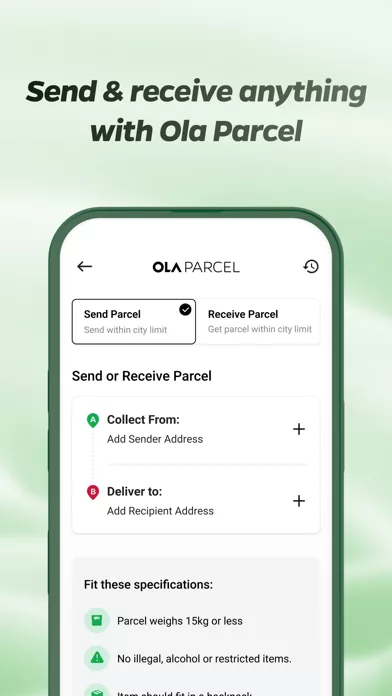 Ola: Book Cab, Auto, Bike Taxi
