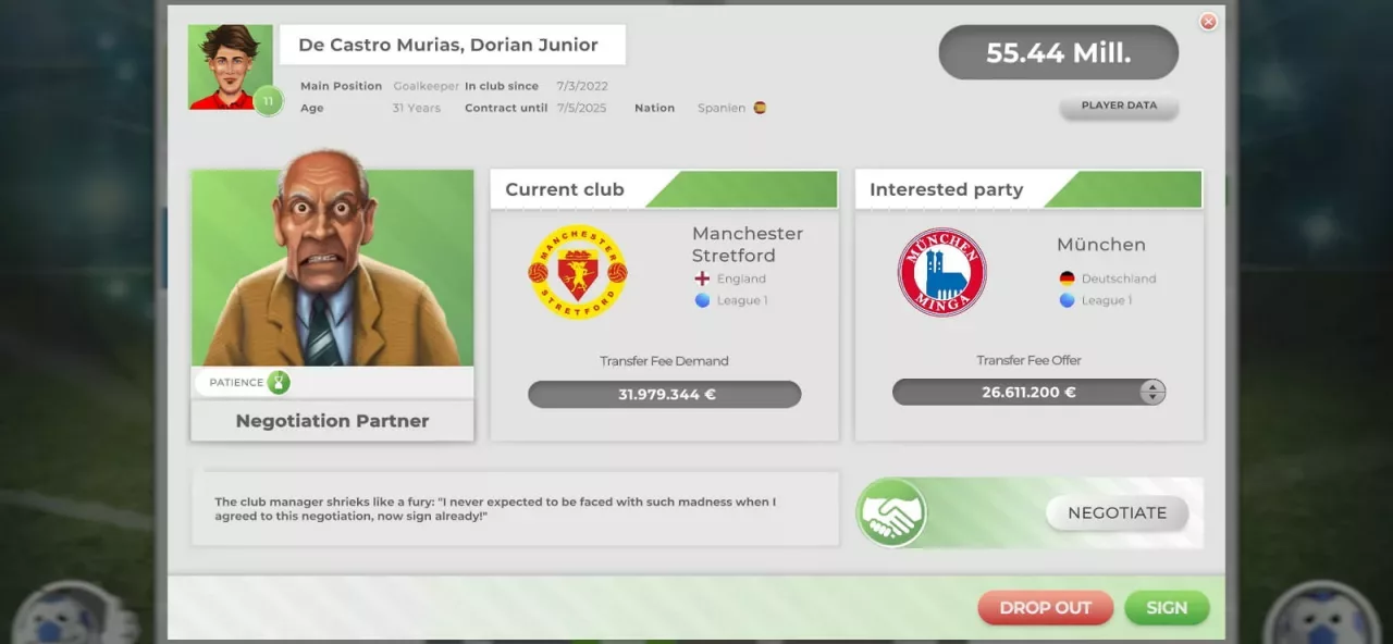 GOAL! The Club Manager